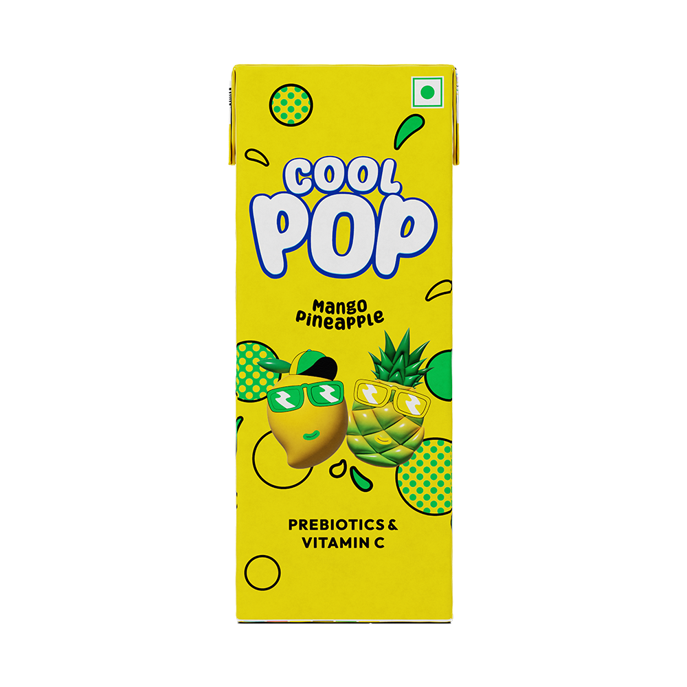 Coolpop Mango Pineapple 200ml Pack of 27 (Tetra Pack)