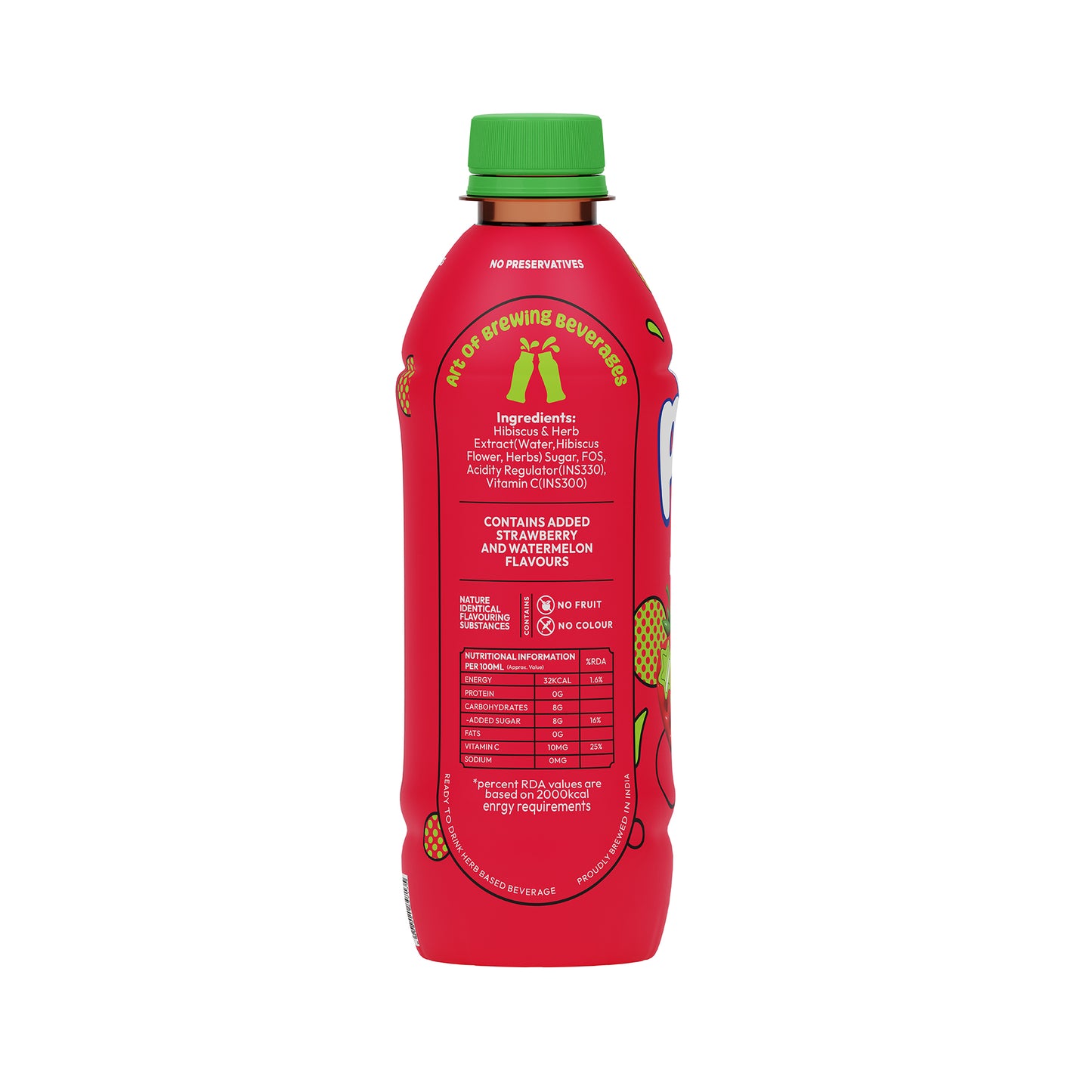 CoolPop Strawberry Watermelon 300ml Pack of 6 (PET Bottles)