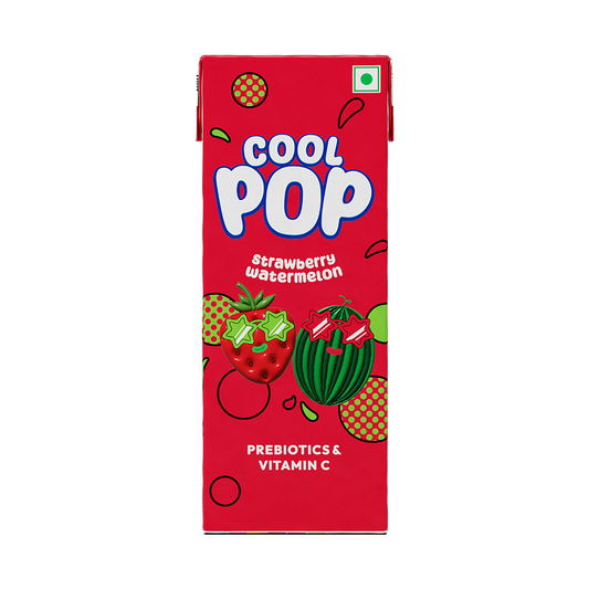 Coolpop Strawberry Watemelon 200ml Pack of 27 (Tetra Pack)