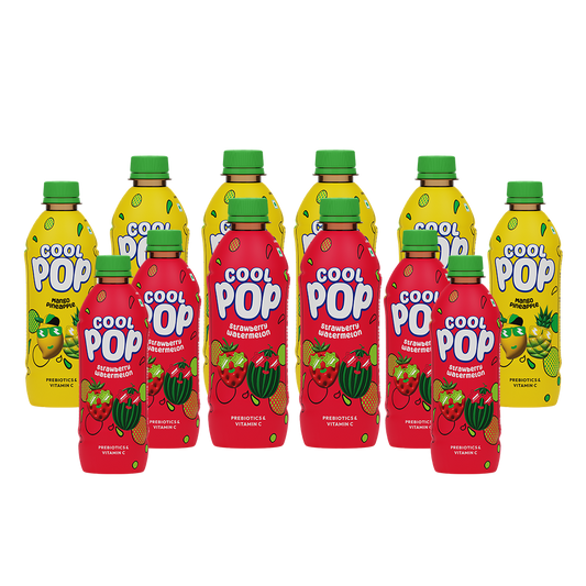 CoolPop Mix 300ml Pack of 12 (PET), 6 Unit/Flavour