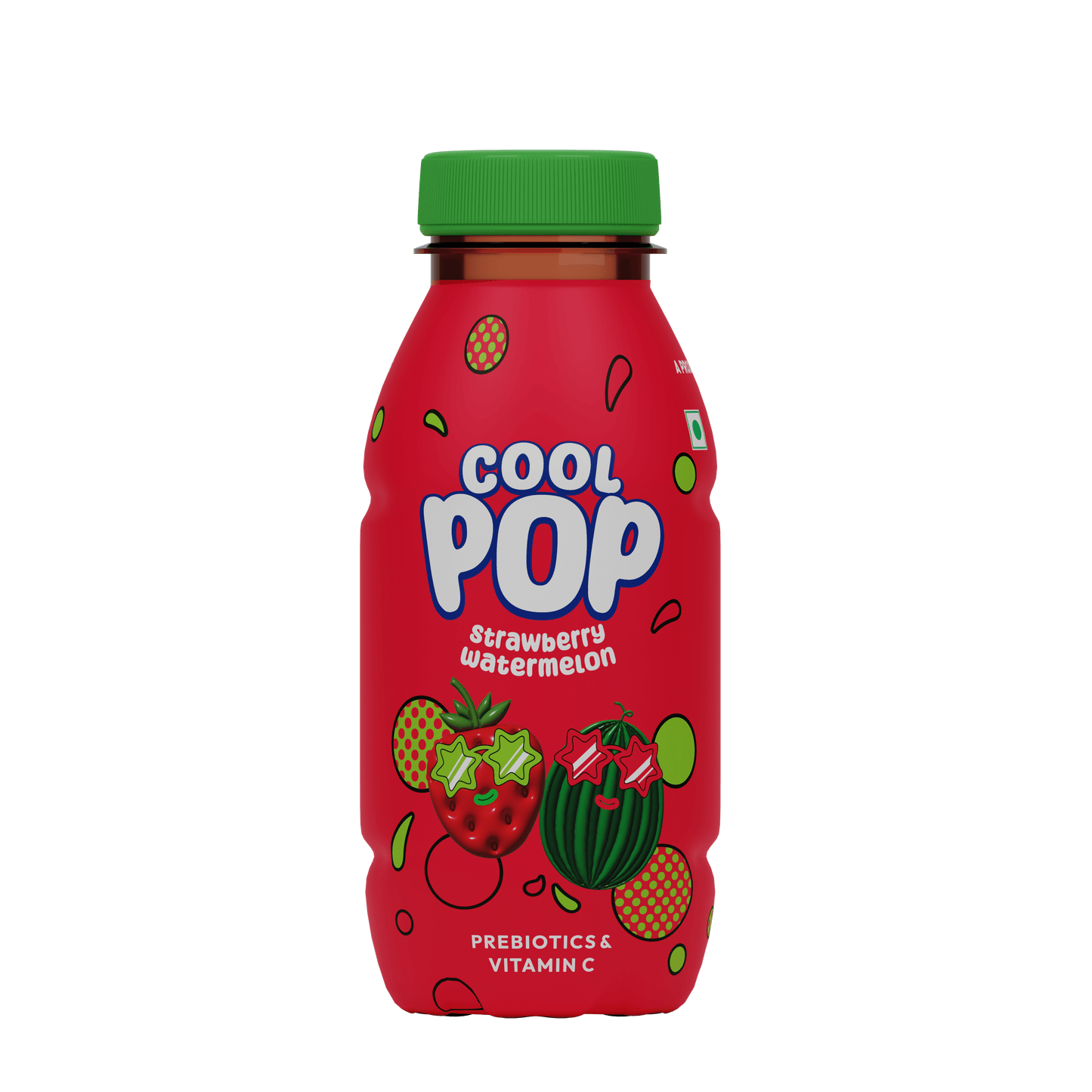 CoolPop Strawberry Watermelon 300ml (PET Bottles) Pack of 12