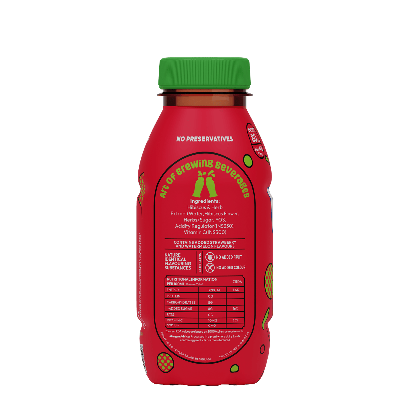 CoolPop Strawberry Watermelon 300ml (PET Bottles) Pack of 12