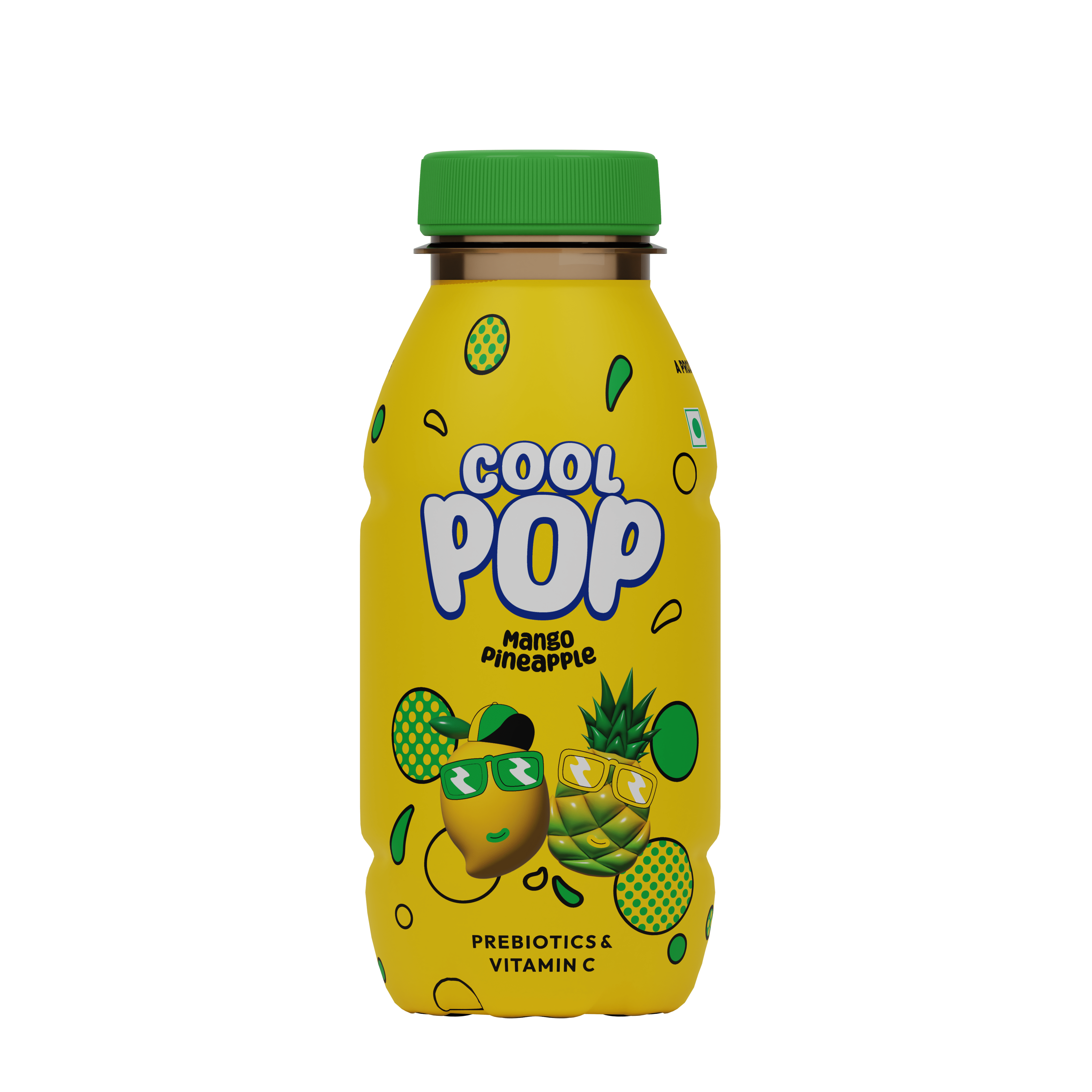 CoolPop Mango Pineapple 300ml (PET Bottles) Pack of 12