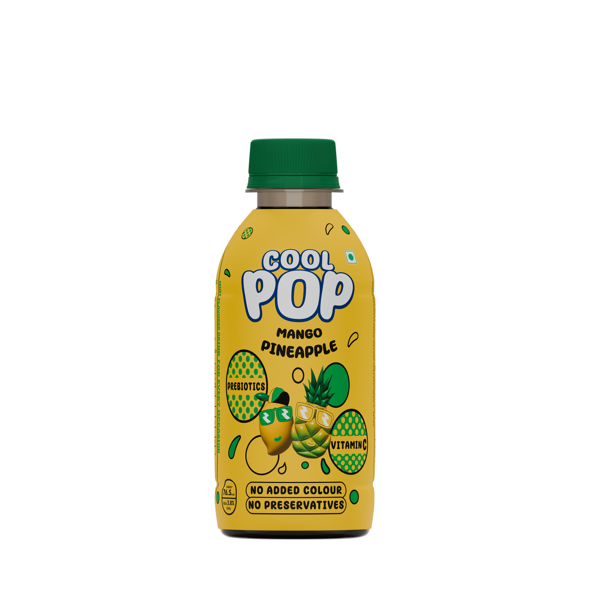CoolPop Mango Pineapple 225ml Pack of 24 (PET Bottles)