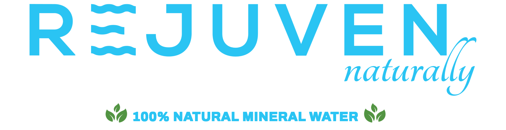 Rejuven 100% miniral watter Logo